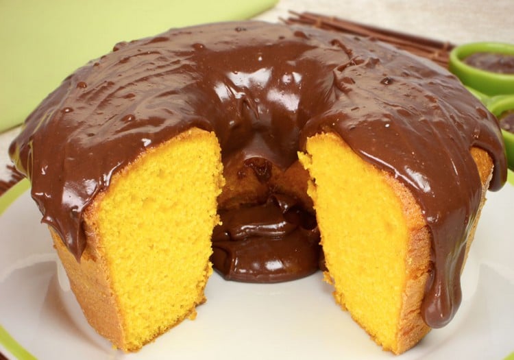Bolo de cenoura