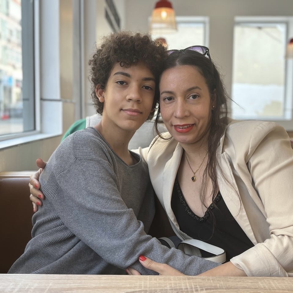 Eu e minha mãe