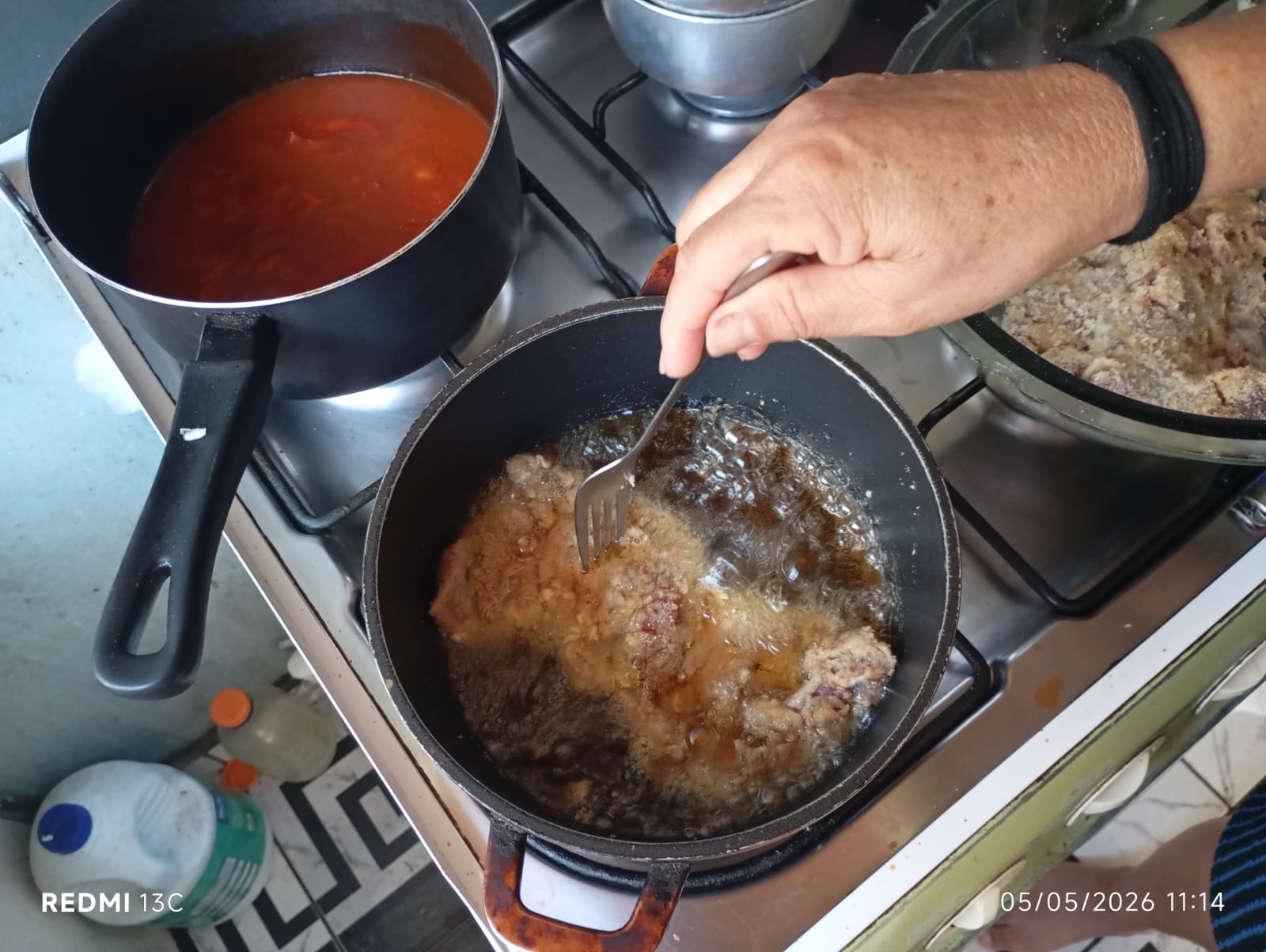 Fritando a Parmegiana